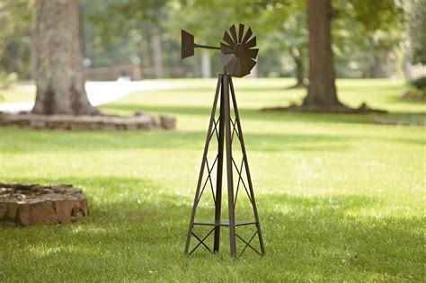 Outdoor Metal Windmill For Lawn And Garden Decoration Ideal For T