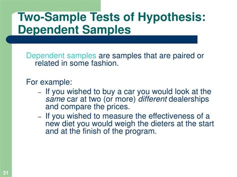 Ppt Two Sample Tests Of Hypothesis Powerpoint Presentation Free Download Id 3223544