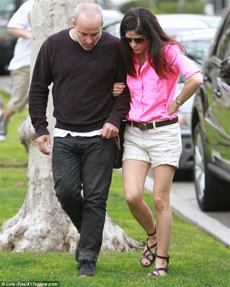 Back Together Smiling Selma Blair Is Arm In Arm With Her Ex Jason