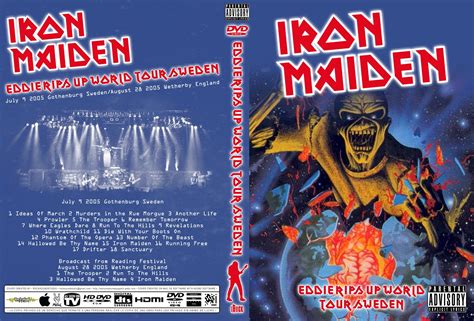 Dvd Concert Th Power By Deer 5001 Iron Maiden 2005 Eddie Rips Up Gothenburg Dvd9 Pal 5 1