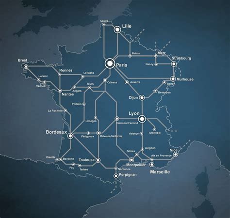 Voici La Carte Des Bus Qui Vont Vous Faire Oublier Le Train Map World Map Diagram