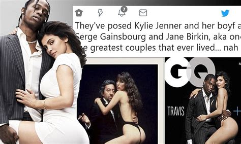Kylie Jenner And Travis Scotts Cheap Rip Off Gq Cover Daily Mail