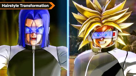 New Transforming Cac Hair Update Dragon Ball Xenoverse Revamp