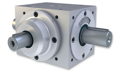Spiral Bevel Gearbox With Reinforced Shaft Tandler Wv Atb Automation