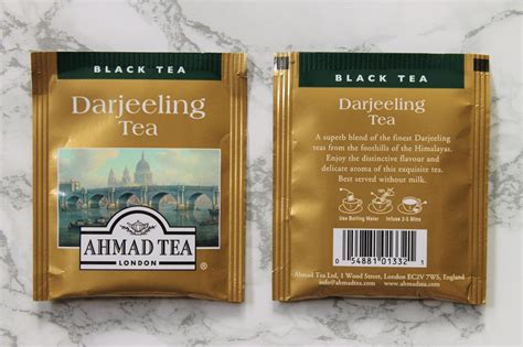 Ahmad Tea Darjeeling Teabag Review Izzys Corner At IW