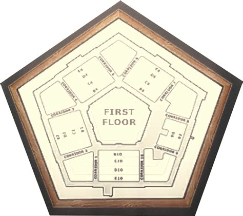 Download Pentagon 1st Floor Plan Us Pentagon Floor Plan Full Size