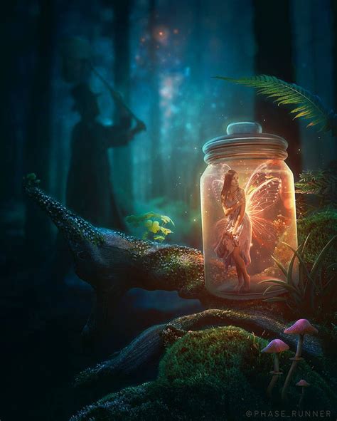 Catching Fairies Photoshop Art By Phaserunner On Deviantart Surreal