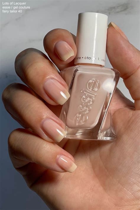 Essie Gel Couture Fairy Tailor Review Swatches — Lots Of Lacquer