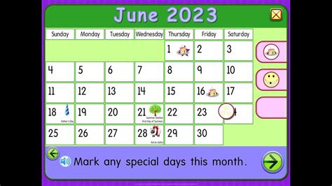 Starfall Calendar June 2023 Is Here Youtube