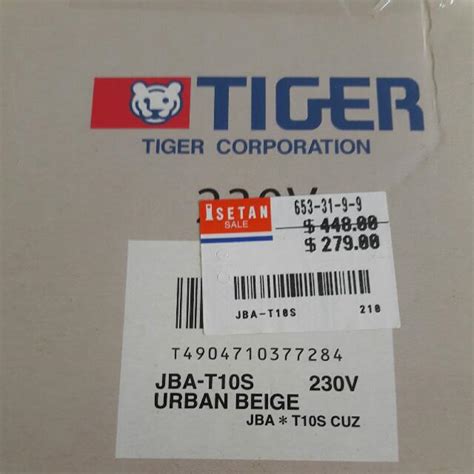 Tiger Rice Cooker Jba T S Made In Japan Home Appliances On Carousell