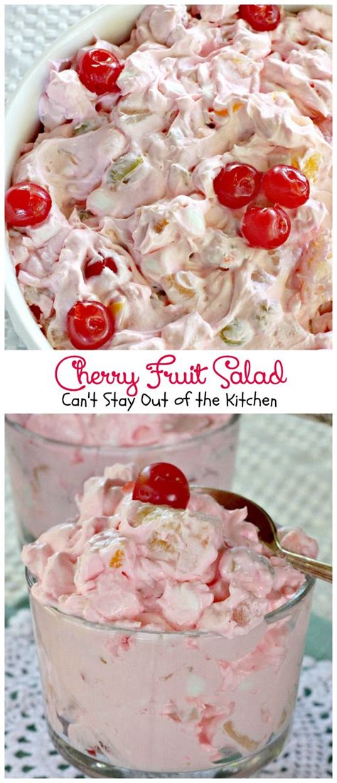 You can make it in 20 minutes or less and serve it as a cocktail or a dessert! Cherry Fruit Salad | Recipe (With images) | Fruit dishes ...