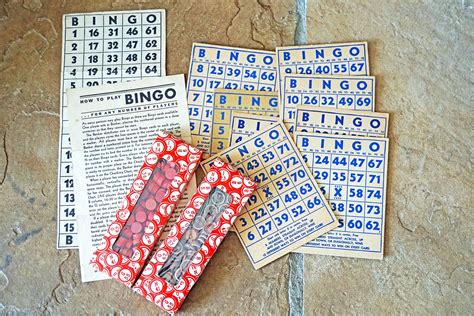 We did not find results for: Vintage 1950s Bingo Set for Play, Display, Assemblage ...
