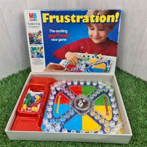 Mb Hasbro Frustration Board Game Has14544 For Sale Online Ebay
