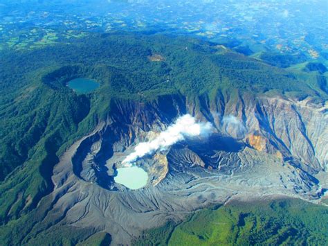 4 Unbelievable Aerial Photos Of Costa Ricas Poás Volcano — The Tico