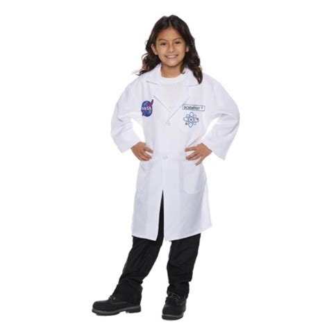 Morris Costumes Ur25730sm Childs Rocket Scientist Lab Coat Small 4 6