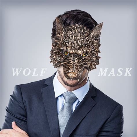Anime Werewolf Masks Animal Wolf Realistic Cosplay Latex Masques Hallo