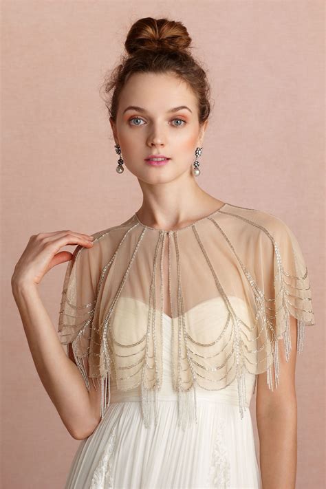 Trickling Capelet In Bride Bridal Cover Ups Bhldn Weddings On Top