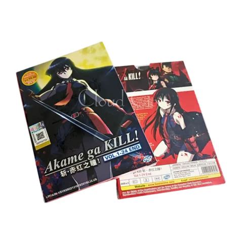 Anime Dvd Akame Ga Kill Complete Tv Series Vol 1 24 End English