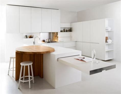 Thoughtful Minimalist White Kitchen For Small Spaces Digsdigs