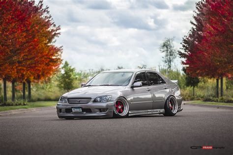 Free Wallpapers Toyota Lexus Is200 Altezza Tuning Low Jdm Autumn Stance