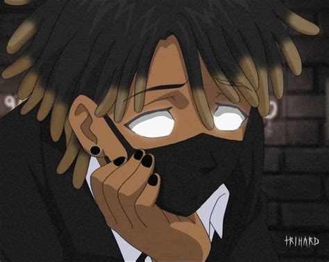 Scarlxrd Stuped Tags Black Anime Guy Anime Rapper Black