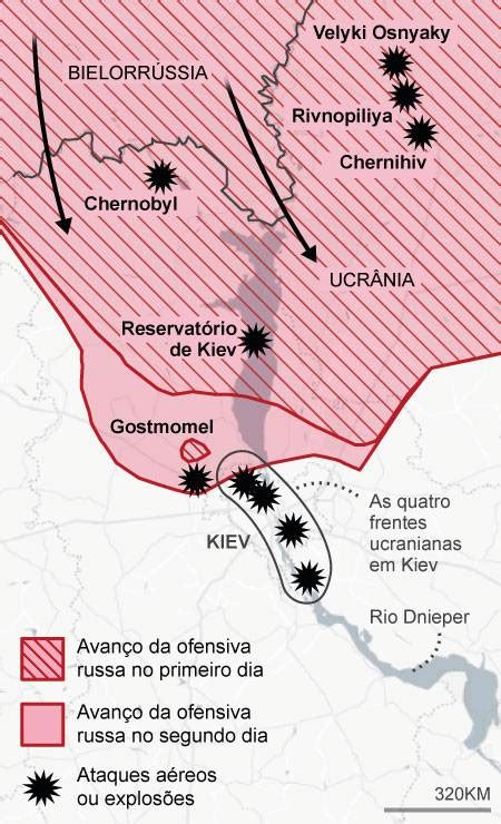 Guerra Na Ucrânia Mapas Mostram Avanço Das Tropas Russas Acompanhe