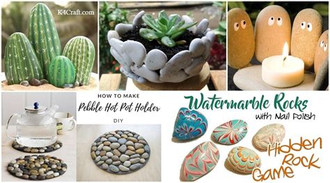 Stone Rock Diy Crafts To Beautify Your Life Kids Art And Craft