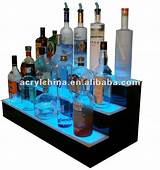 Photos of Liquor Bottle Shelf Display