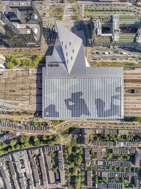Central Station Rotterdam Aerials Jeffrey Milstein Usa