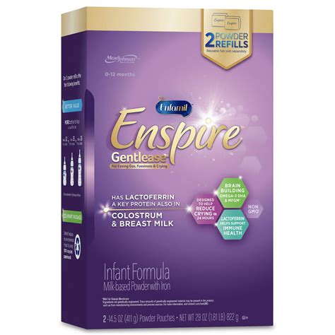 Enfamil Enspire Gentlease Infant Formula With Mfgm And Lactoferrin A