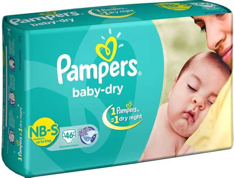 Pampers Baby Diapers New Born Buy 46 Pampers Cotton Inner Cover