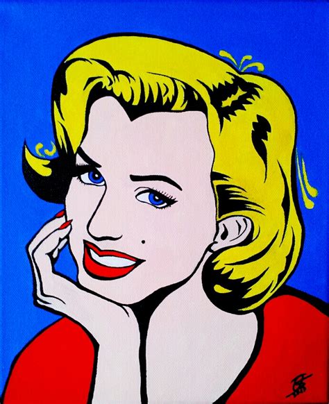 Marilyn Monroe Pop Art By Olilolly11 On Deviantart