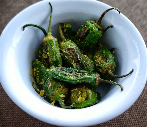 Foods For Long Life: Blistered Padron Peppers With Nutritional Yeast ...