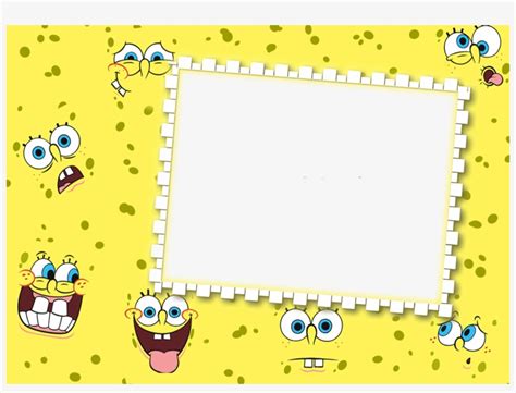 Spongebob Frame Transparent Png 1400x1000 Free Download On Nicepng