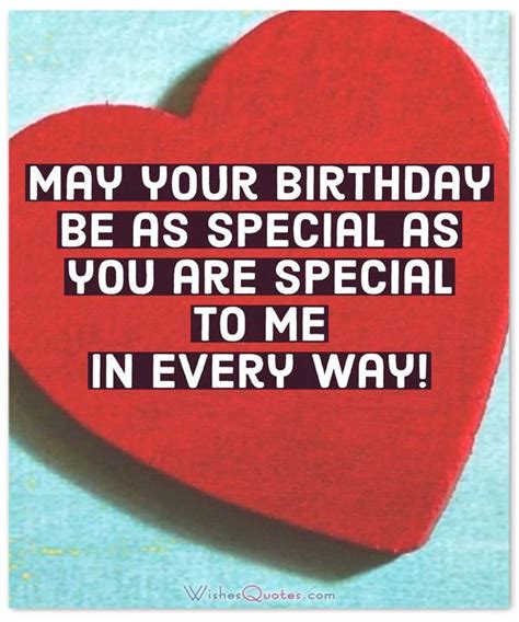 Heart Touching Birthday Quotes To Lover