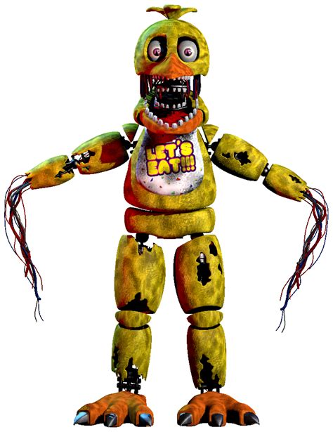 Withered Chica Andrewjohn100 Wiki Fandom