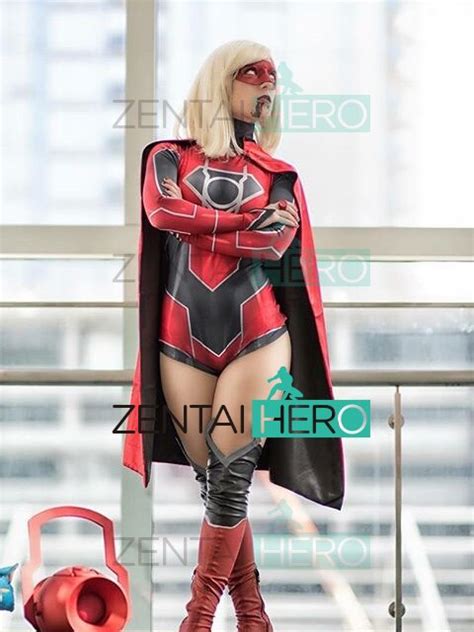 Supergirl Red Lantern Cosplay