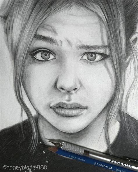 Wonderful Pencil Drawing Works By Honey Blade Pencil Portrait Pencil