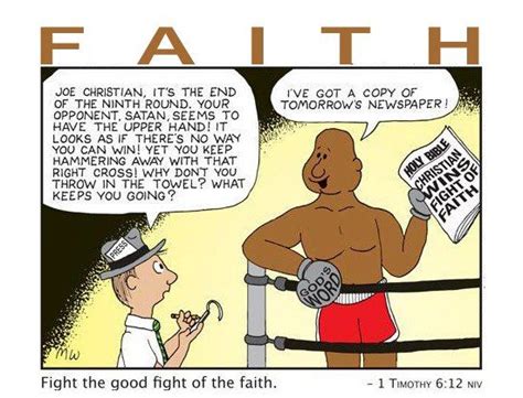 Keep Up Your Faith Christian Cartoons Bible Humor Christian Comics