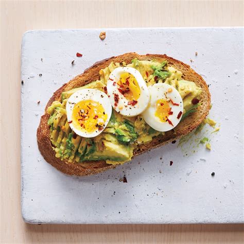 Smashed Avocado And Egg Toast Healthy Recipe Ww Australia