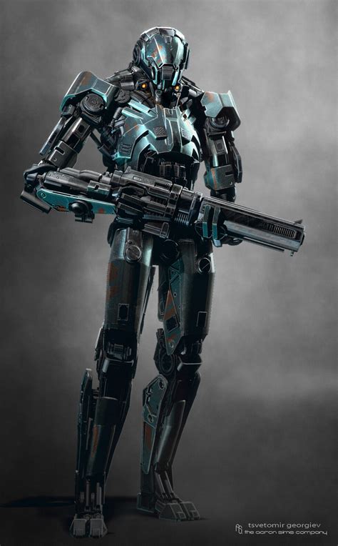 Artstation Robot Soldier Design