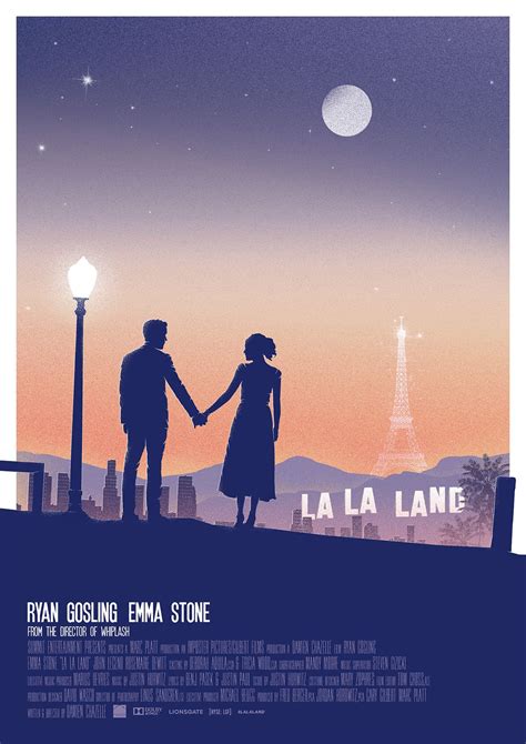 La La Land On Behance Film Poster Design Alternative Movie Posters