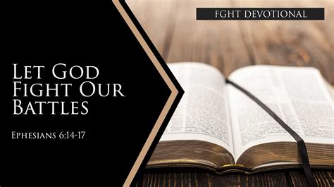 Let God Fight Our Battles Full Gospel Holy Temple