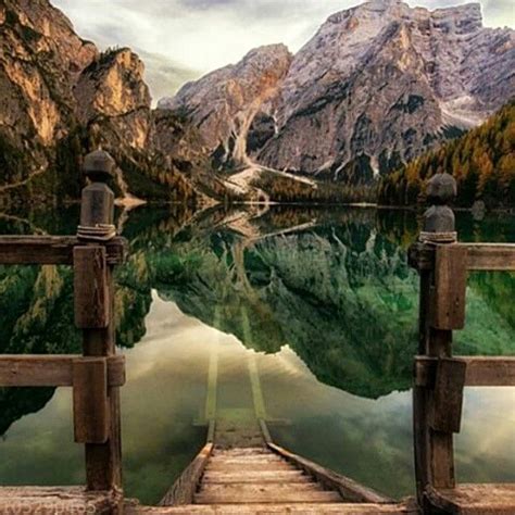 Lake Braies Prags Dolomites Italy Photo By ©marco De Naro Scénique