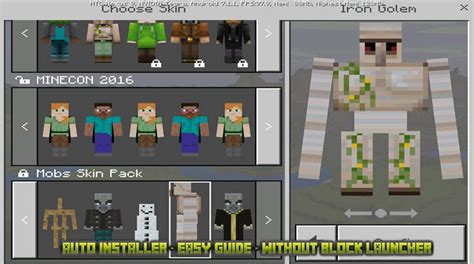 Mobs Skin Pack For Mcpe For Android Apk Download
