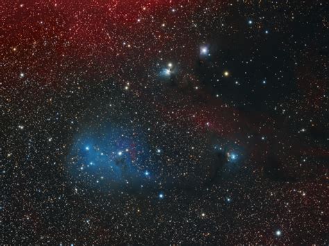Ic2169jan17enhancedfull Parade Of Reflection Nebula In Flickr