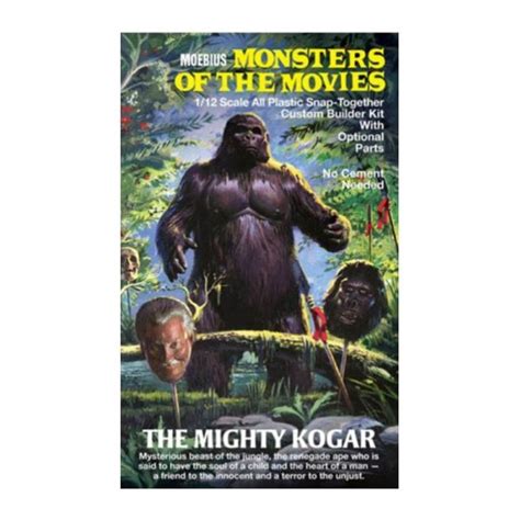 Moebius Models Monsters Of The Movies The Mighty Kogar