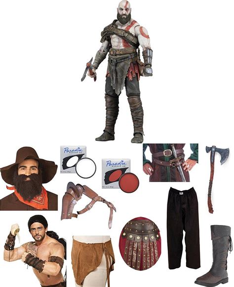 kratos from god of war costume carbon costume diy dress up guides for cosplay and halloween