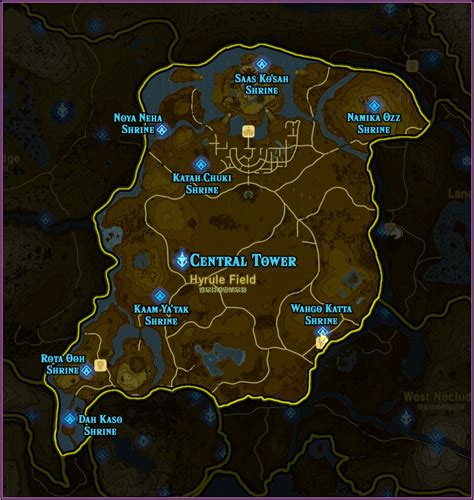 Botw Shrine Map By Region Maps Resume Template Collections 8kakl5eppq
