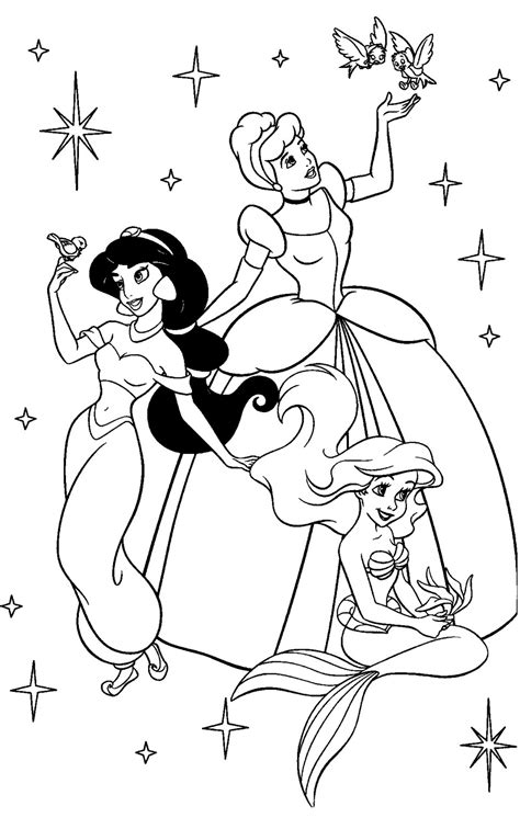 disney princesses  coloring pages  coloring pages